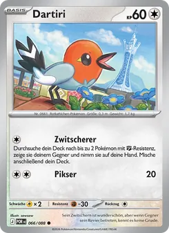 Karte Dartiri aus Optimale Ordnung, Nummer 066/88