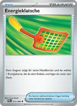Karte Energieklatsche aus Optimale Ordnung, Nummer 073/88