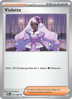 Karte Violette aus Optimale Ordnung, Nummer 075/88