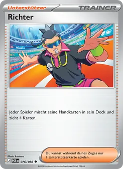 Karte Richter aus Optimale Ordnung, Nummer 076/88