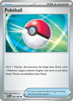 Karte Pokéball aus Optimale Ordnung, Nummer 080/88