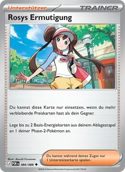 Karte Rosys Ermutigung aus Optimale Ordnung, Nummer 084/88