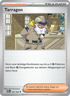 Karte Tarragon aus Optimale Ordnung, Nummer 085/88