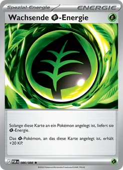 Karte Wachsende Grass-Energie aus Optimale Ordnung, Nummer 086/88