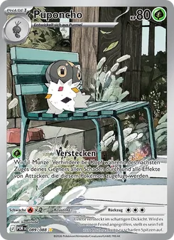 Karte Puponcho aus Optimale Ordnung, Nummer 089/88