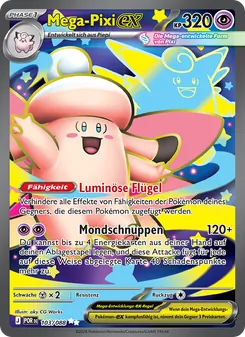 Karte Mega-Pixi-ex aus Optimale Ordnung, Nummer 103/88