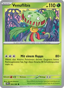 Karte Venuflibis aus Wachsendes Chaos, Nummer 004/86
