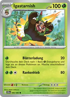 Karte Igastarnish aus Wachsendes Chaos, Nummer 006/86