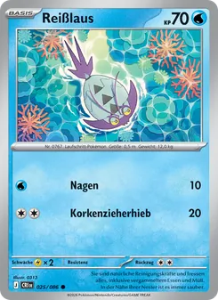 Karte Reißlaus aus Wachsendes Chaos, Nummer 025/86