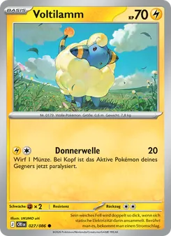 Karte Voltilamm aus Wachsendes Chaos, Nummer 027/86
