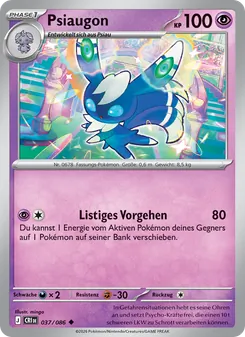 Karte Psiaugon aus Wachsendes Chaos, Nummer 037/86