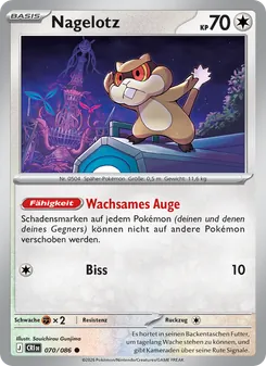 Karte Nagelotz aus Wachsendes Chaos, Nummer 070/86