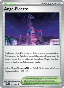 Karte Ange-Floette aus Wachsendes Chaos, Nummer 075/86