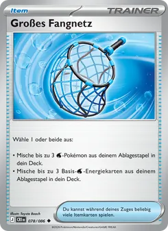 Karte Großes Fangnetz aus Wachsendes Chaos, Nummer 078/86