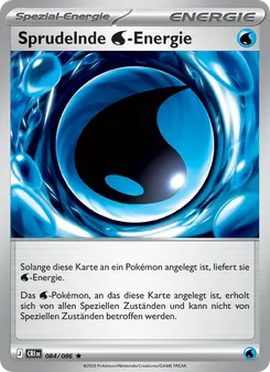 Karte Sprudelnde Water-Energie aus Wachsendes Chaos, Nummer 084/86