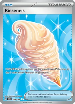 Karte Rieseneis aus Wachsendes Chaos, Nummer 109/86