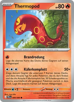 Karte Thermopod aus Dunkelnacht, Nummer 009/84