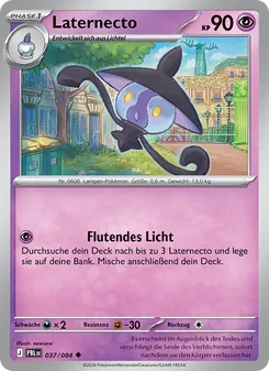 Karte Laternecto aus Dunkelnacht, Nummer 037/84