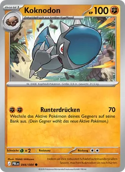 Karte Koknodon aus Dunkelnacht, Nummer 044/84