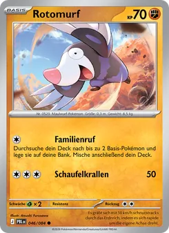 Karte Rotomurf aus Dunkelnacht, Nummer 046/84