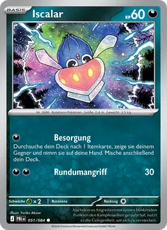 Karte Iscalar aus Dunkelnacht, Nummer 051/84