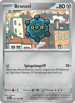 Karte Bronzel aus Dunkelnacht, Nummer 063/84