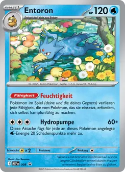 Karte Entoron aus MEP Black Star Promos, Nummer 008