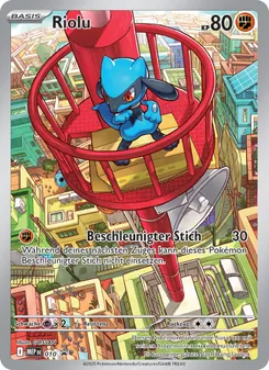 Karte Riolu aus MEP Black Star Promos, Nummer 010