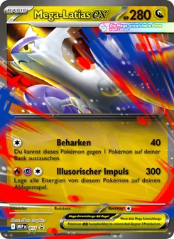 Karte Mega-Latias-ex aus MEP Black Star Promos, Nummer 011