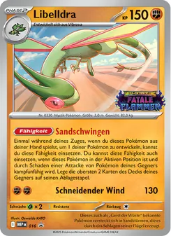 Karte Libelldra aus MEP Black Star Promos, Nummer 016