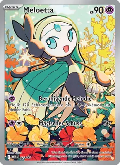 Karte Meloetta aus MEP Black Star Promos, Nummer 026