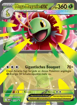 Karte Mega-Meganie-ex aus MEP Black Star Promos, Nummer 034