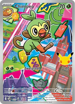 Karte Chimpep aus MEP Black Star Promos, Nummer 052