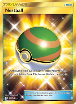 Karte Nestball aus Sonne & Mond, Nummer 158/149