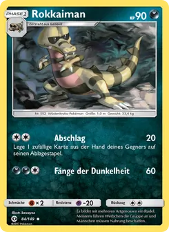 Karte Rokkaiman aus Sonne & Mond, Nummer 84/149