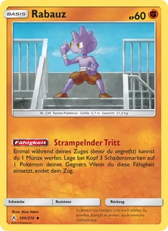 Karte Rabauz aus Kräfte im Einklang, Nummer 100/214