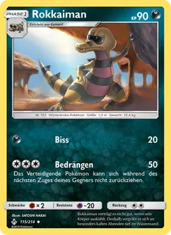 Karte Rokkaiman aus Kräfte im Einklang, Nummer 115/214