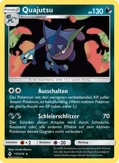 Karte Quajutsu aus Kräfte im Einklang, Nummer 117/214