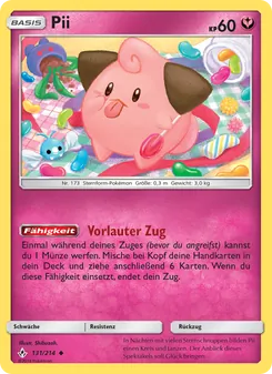 Karte Pii aus Kräfte im Einklang, Nummer 131/214