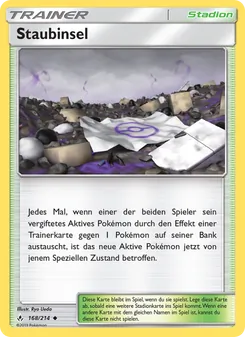 Karte Staubinsel aus Kräfte im Einklang, Nummer 168/214