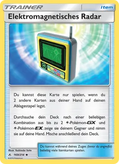 Karte Elektromagnetisches Radar aus Kräfte im Einklang, Nummer 169/214