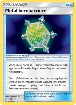 Karte Metallkernbarriere aus Kräfte im Einklang, Nummer 180/214