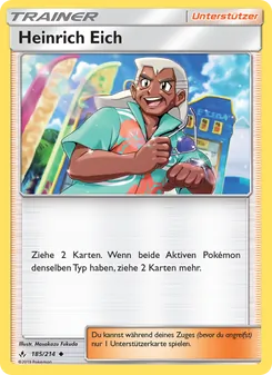 Karte Samson Eich aus Kräfte im Einklang, Nummer 185/214