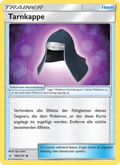 Karte Tarnkappe aus Kräfte im Einklang, Nummer 186/214