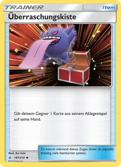 Karte Überraschungskiste aus Kräfte im Einklang, Nummer 187/214
