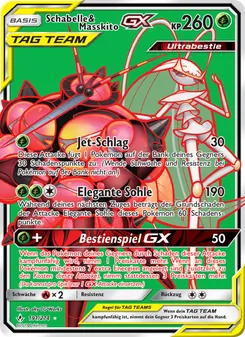 Karte Schabelle & Masskito GX aus Kräfte im Einklang, Nummer 191/214