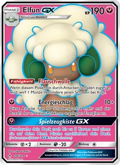 Karte Elfun GX aus Kräfte im Einklang, Nummer 206/214