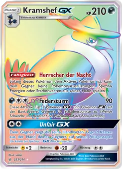 Karte Kramshef GX aus Kräfte im Einklang, Nummer 223/214