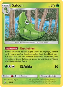 Karte Safcon aus Kräfte im Einklang, Nummer 3/214