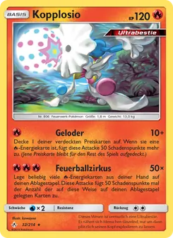 Karte Kopplosio aus Kräfte im Einklang, Nummer 32/214